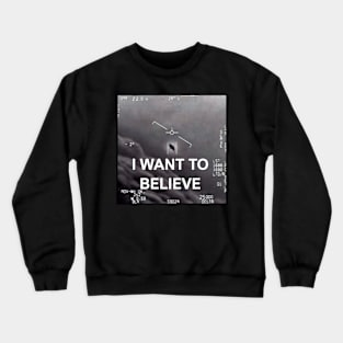 I Want to Believe Target Lock Crewneck Sweatshirt